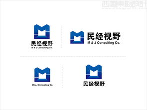 民經(jīng)視野管理咨詢公司Logo設(shè)計案例 西風(fēng)東韻的現(xiàn)代詮釋